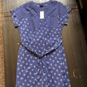 Girls GAP NWT floral tie dress